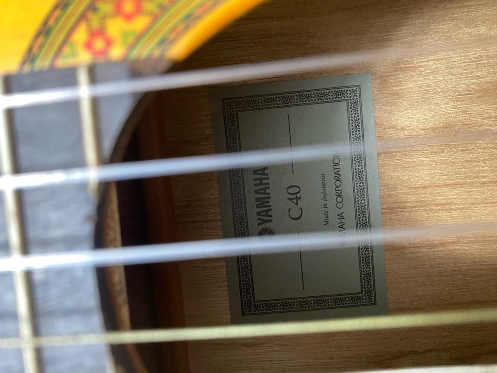 Yamaha C40 gitar ve normal gitar - 4