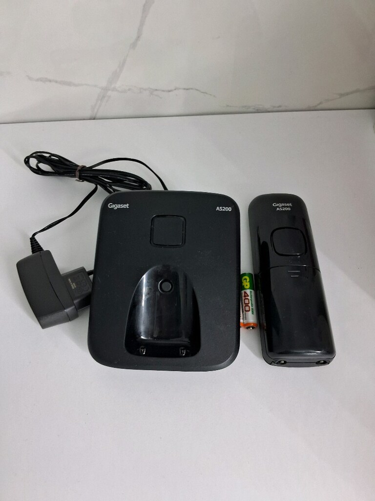 Ev Telefonu DECT Telefon GIGASET AS200 DECT TELEFON PAZARLIK YOK - 6