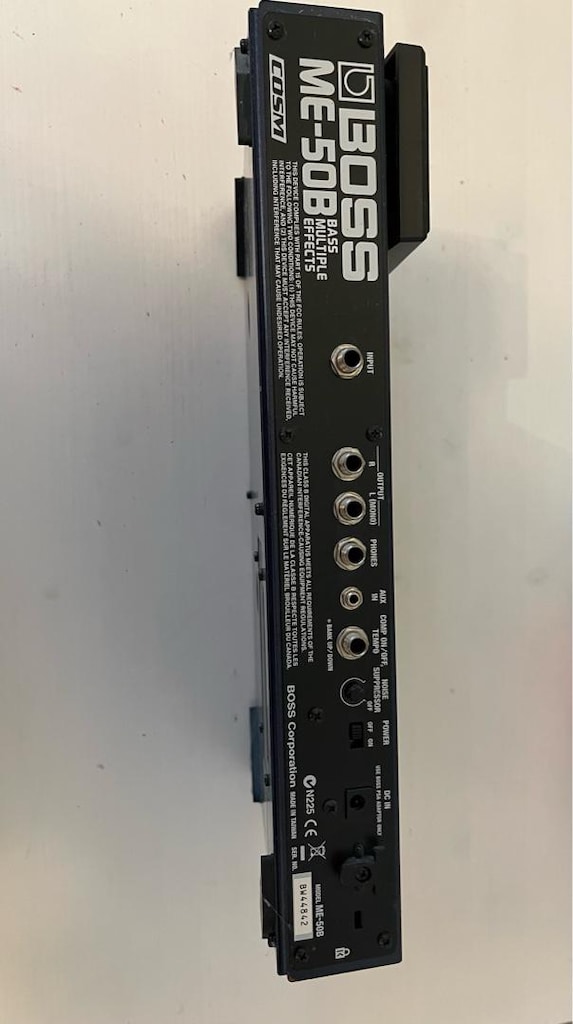 BOSS ME-50B Bass Efekt Pedalı - 4