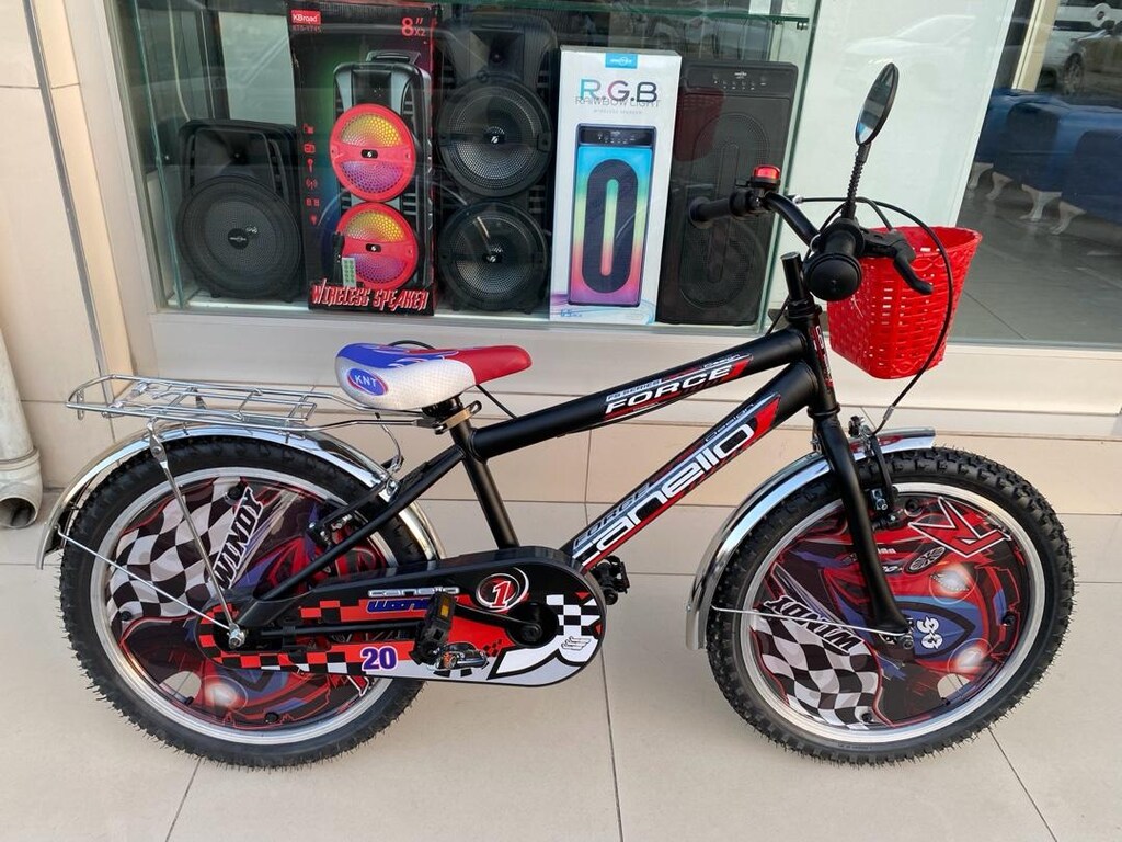 SIFIR CANELLO 20 JANT FULL AKSESUARLI SAÇ ÇAMURLUKLU BAGAJLI BİSİKLET - 15