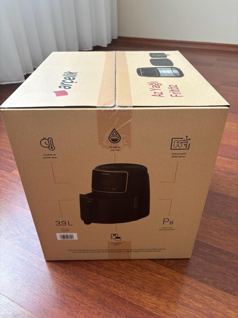 kutusu açılmamış sıfır airfryer - 3