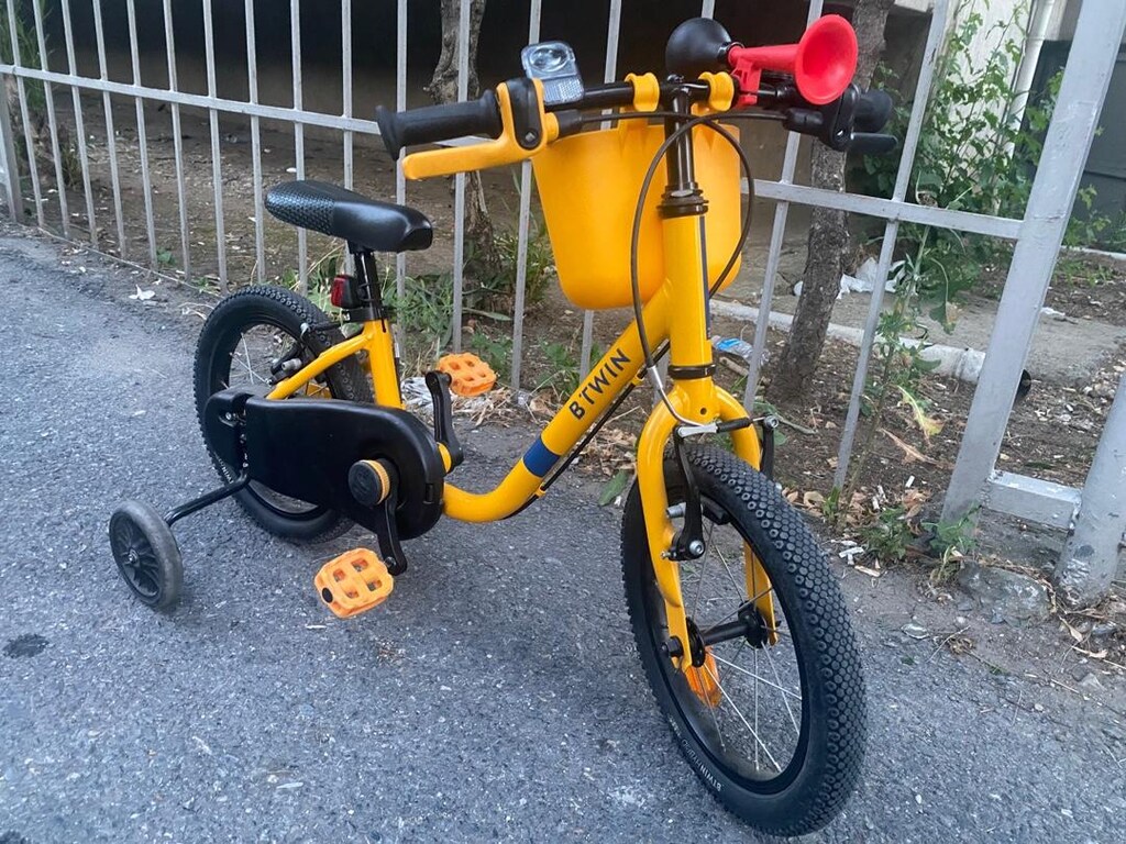Discover 500 btwin 14 İnç Jant 3-7 Yaş 2'si 1 Arada Denge ve bisiklet - 3