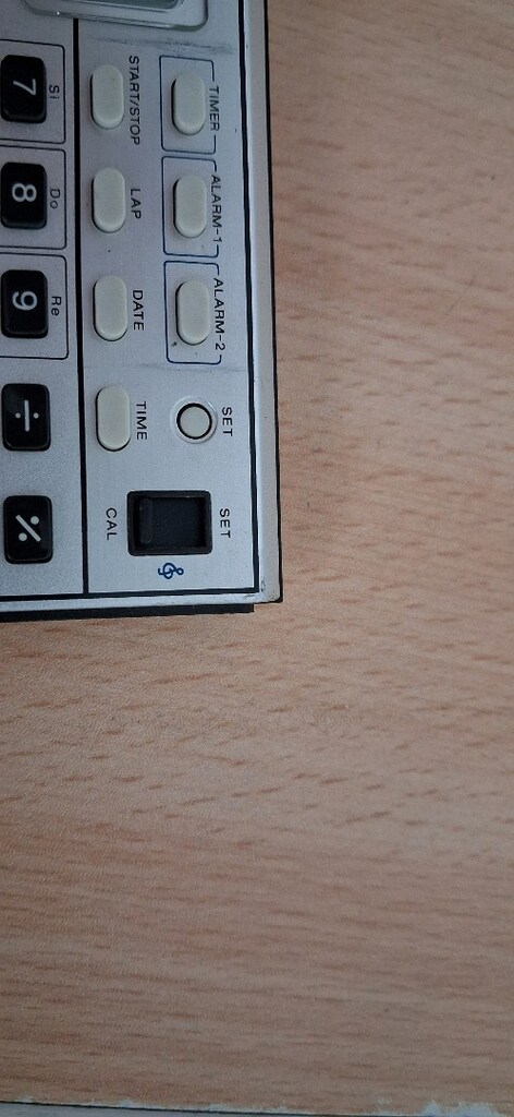 CASIO ML-82 PİYANO CALAN HESAP MAKINESI VE SAAT ALARM - 5
