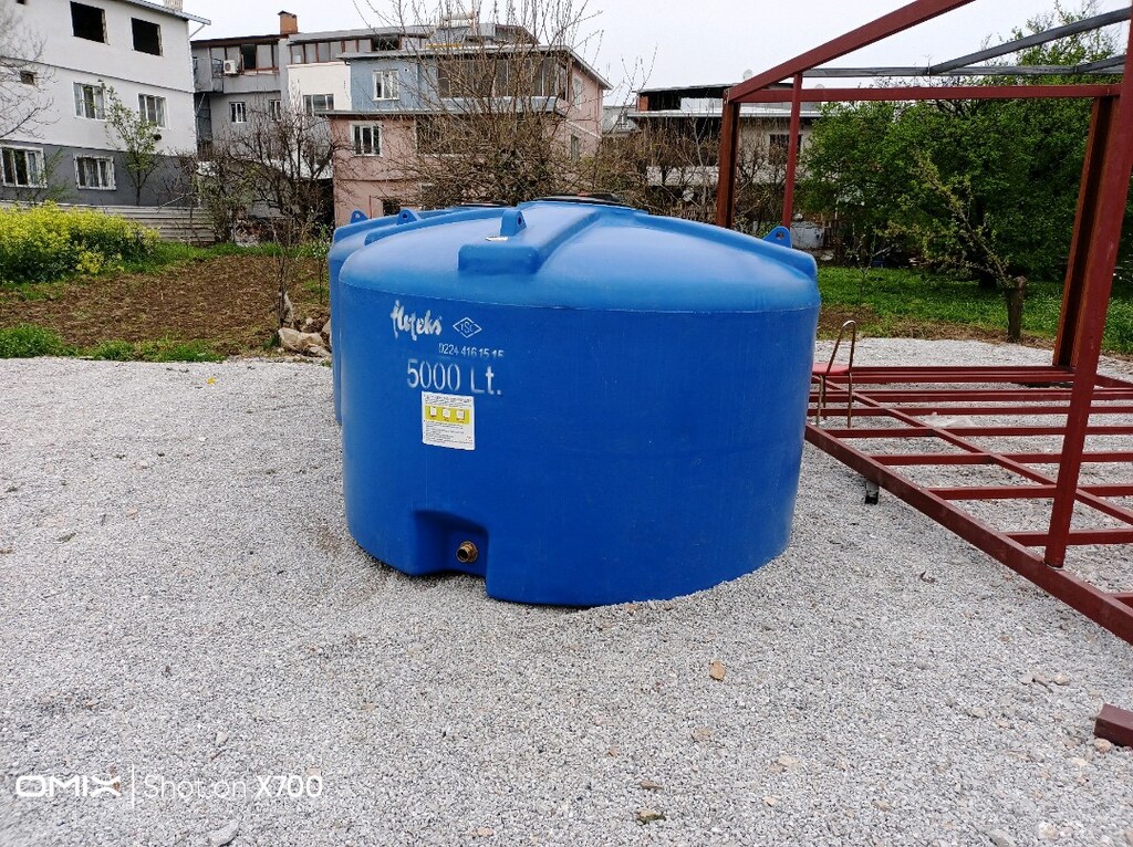 5 tonluk su deposu - 11