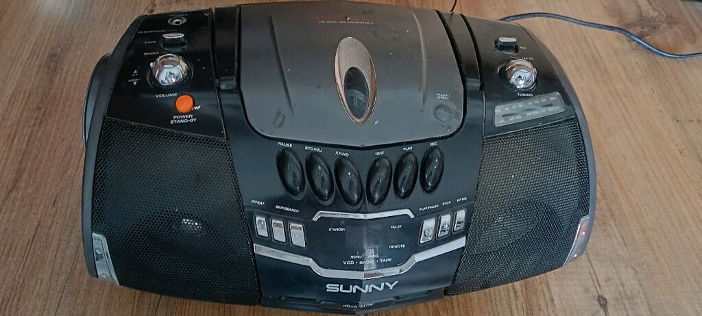 Sunny radyo teyp CD çalar - 7