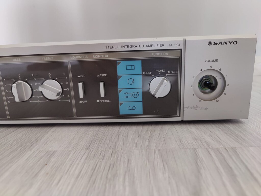 SANYO JA-224 STEREO AMFİ - 2