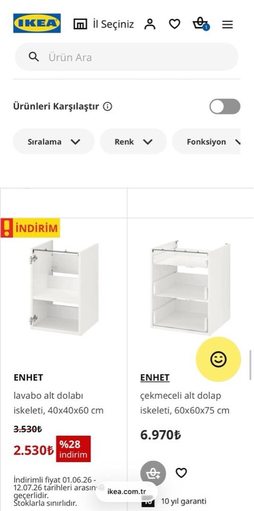 IKEA ENHET MUTFAK DOLABI - 2