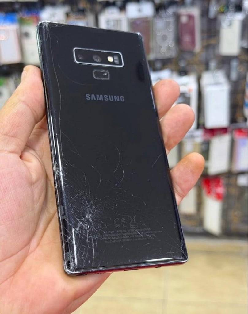 SAMSUNG NOT 9 128/6 GB YD KAYITLI 2.EL CAM KAPAK ÇATLAK - 4