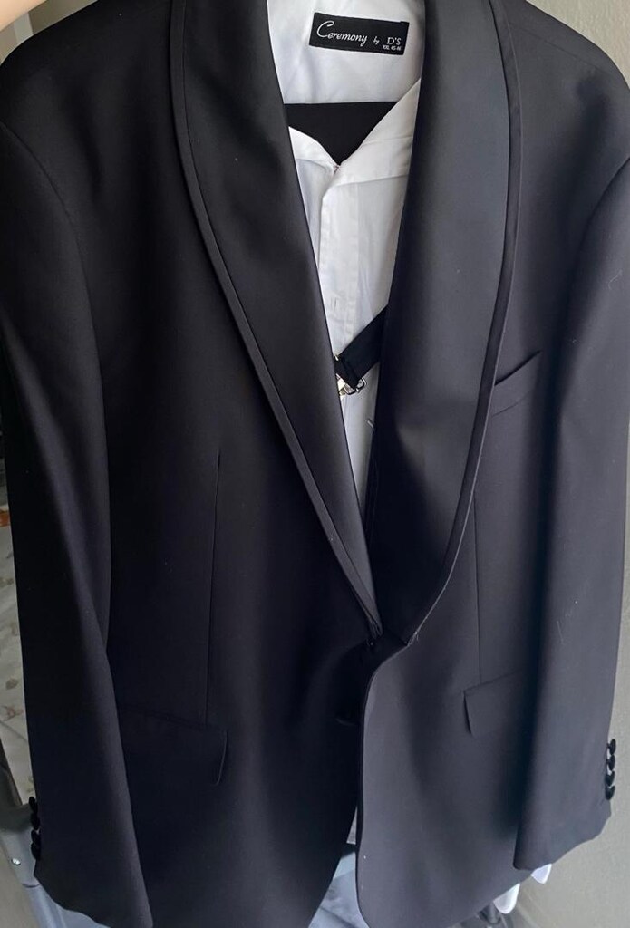 D’S Damat Erkek Takım Damatlık Smokin Slim Fit Siyah - 10