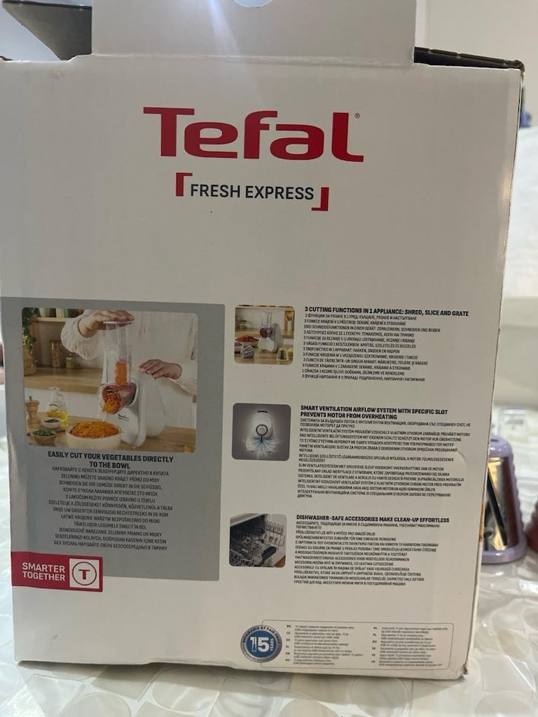 TEFAL marka hiç kullanılmamış rende makinesi - 5