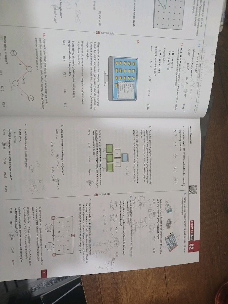 TYT AYT TEST KİTABI VE DENEME - 3