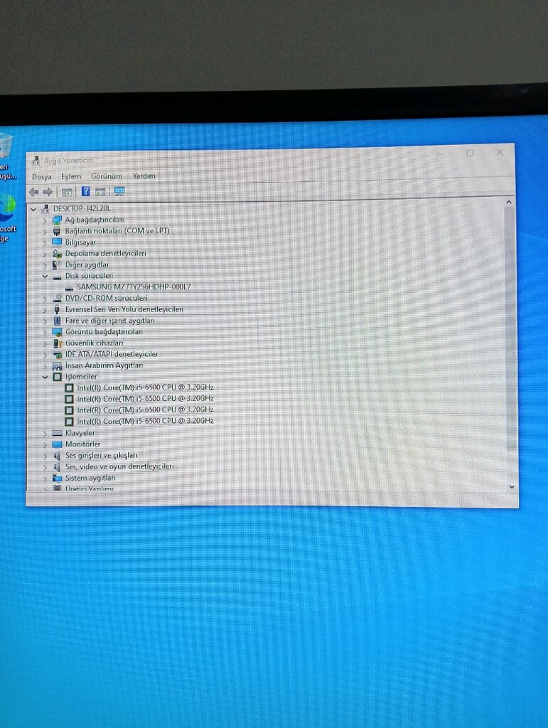 Thinkcentre M900 İ5 6500 8Gb Ram 256SSD - 5