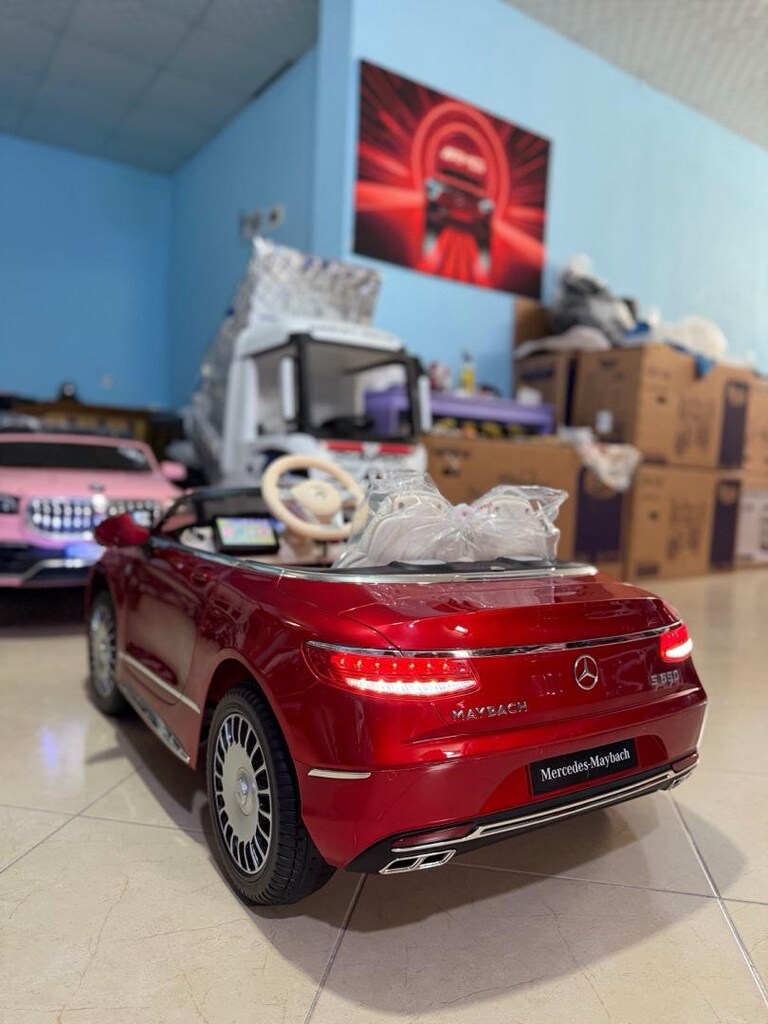 Akülü Araba Tabletli Mercedes Maybach - 7