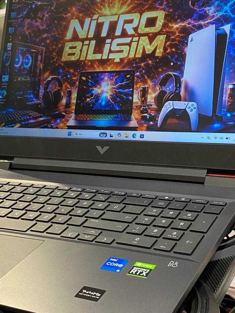 NİTRO BİLİŞİM’DEN HP VICTUS RTX 3050 Ti GAMING LAPTOP! - 5