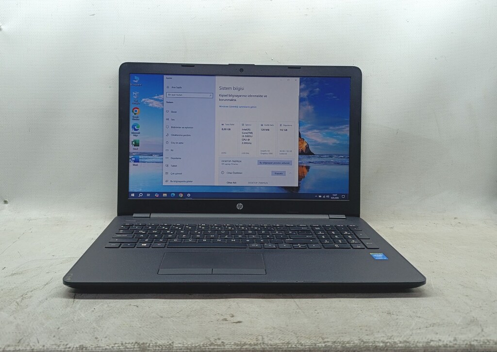 HP 15-İ3 5005U İŞLEMCİ-8 GB RAM-120 GB SSD-15.6' EKRAN-BATARYA YENİ - 4