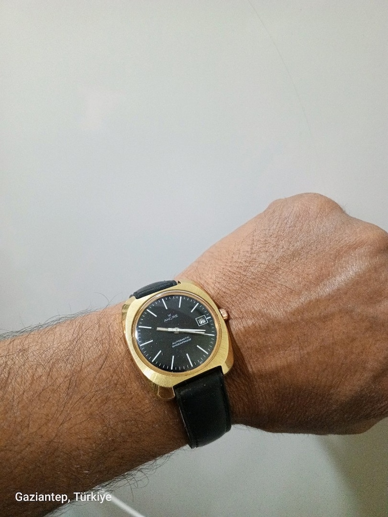W Ancre otomatik İsviçre tertemiz - 8