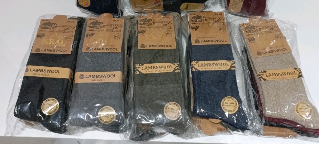 Toptan Çorap Lambswool Kışlık Premium Çorap - 2
