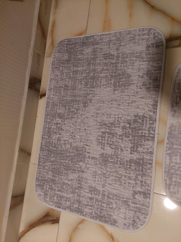 Özdilek banyo klozet paspas takımı. Duş paspas hediye - 3