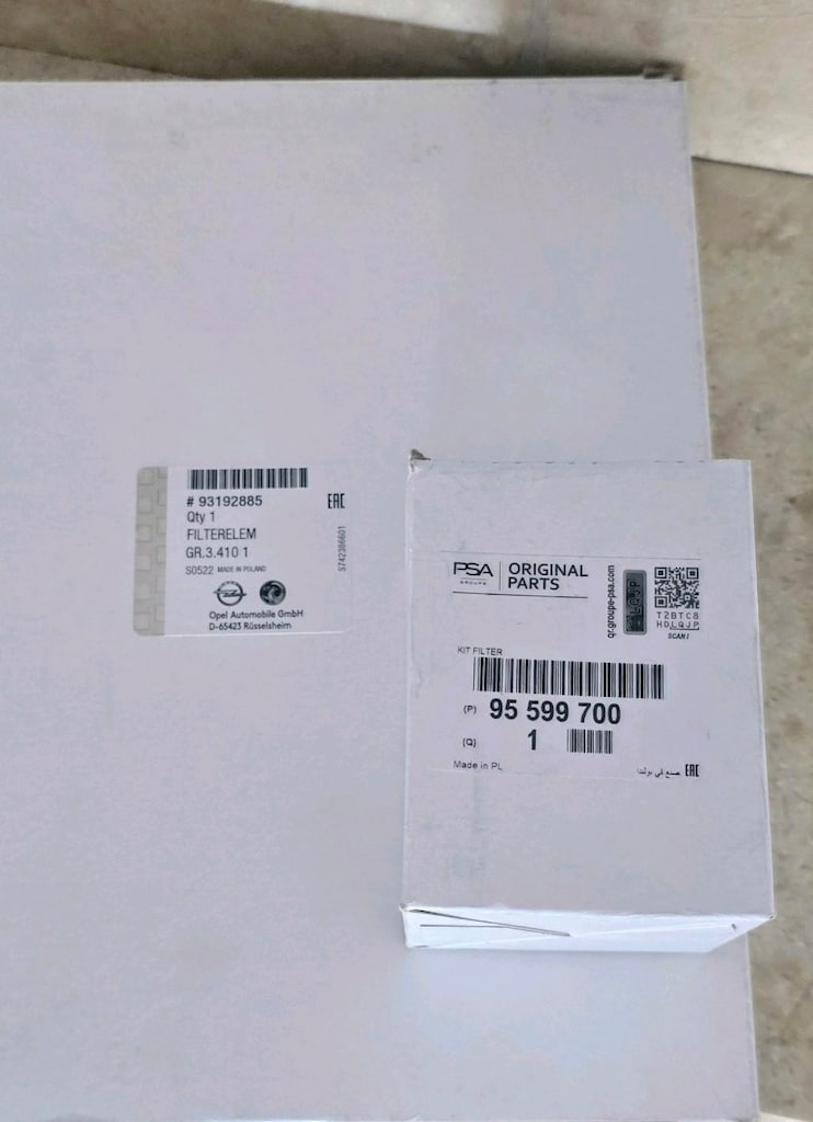 OPEL H KASA FİLTRE SETİ - 8