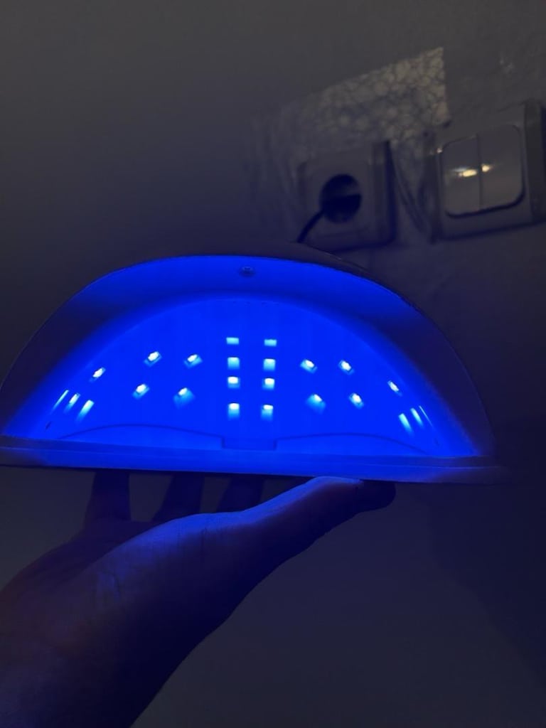Beyaz SUN LED/UV Tırnak Lambası - 4