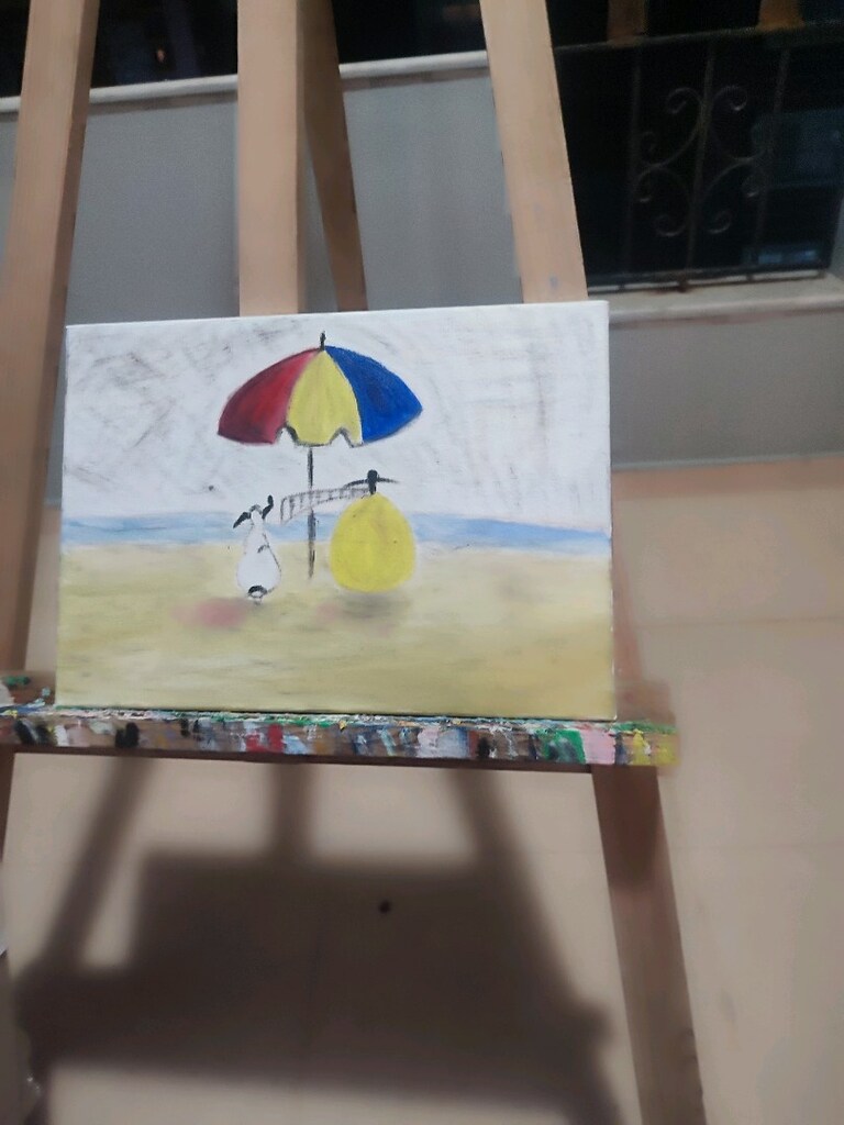El yapimi yagliboya tablo cercevesiz en uygun fiyata kacirmayin... - 2
