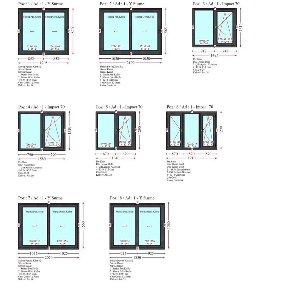 pvc doğrama pimapen pencere sürgü - 3