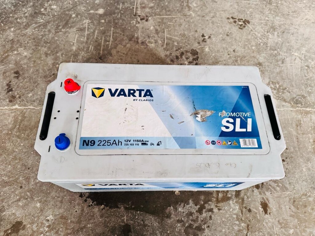 12v 225 AMPER ÇIKMA VARTA AKÜ.!! 2025 Yeni Üretim.!! - 3