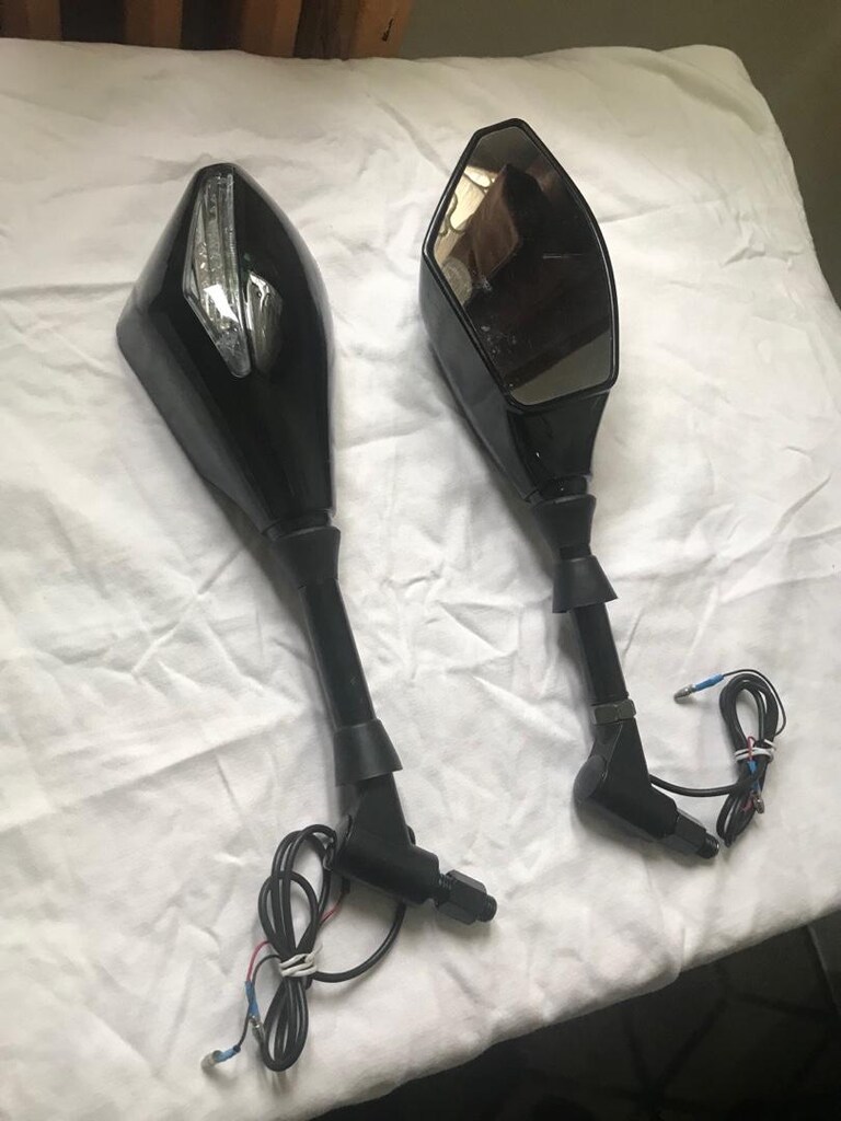 motorsiklet ayna led - 2