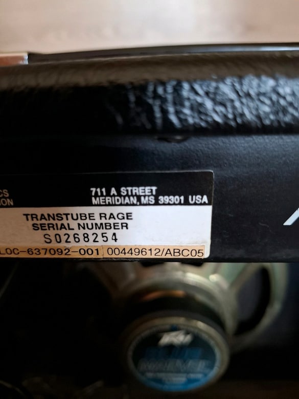 PEAVEY RAGE 158 Transtube Series Amfi - 10