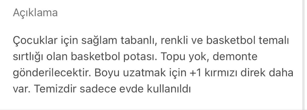 oyuncak ayaklı basketbol potası - 4