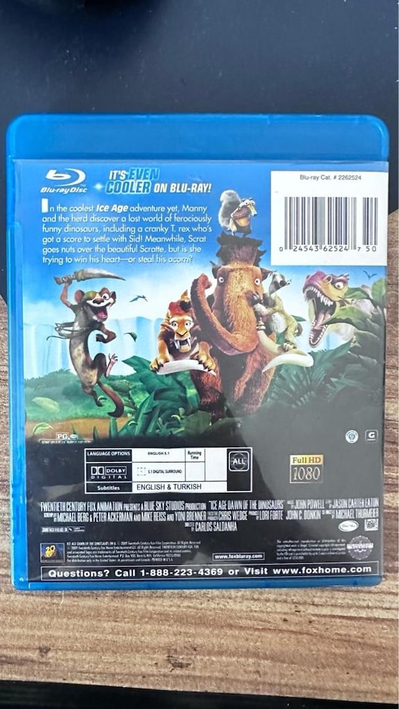 orjinal bluray Ice Age - 4