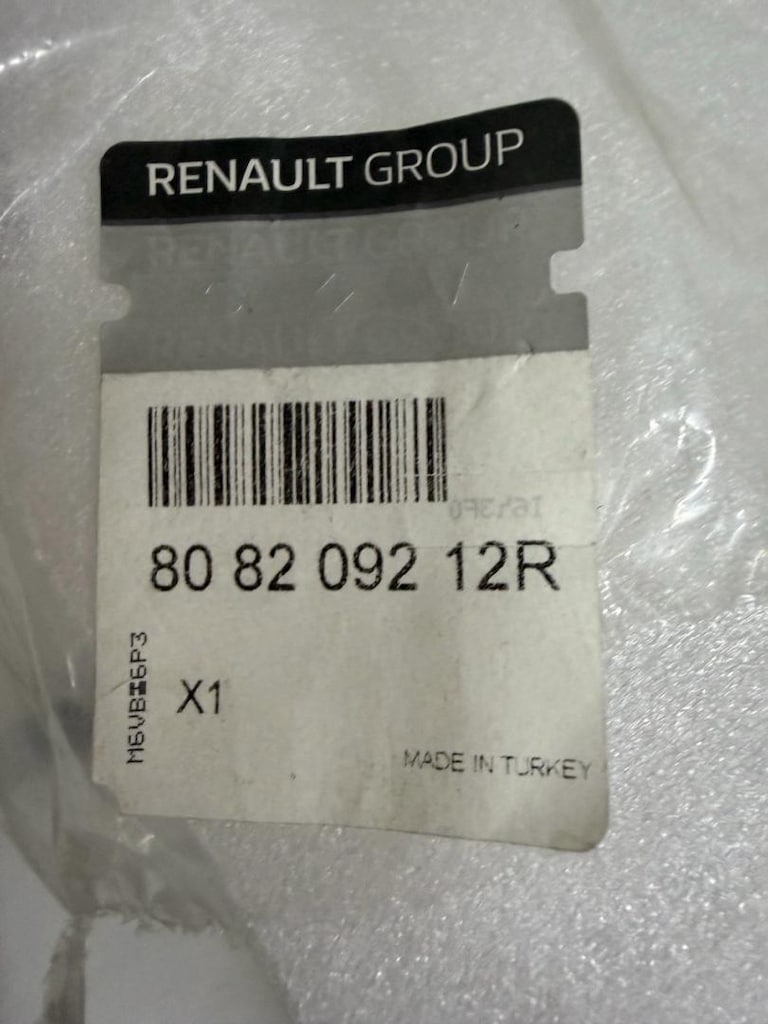 Renault Clio 4 sağ ön kapı bandı çıtası krom sıfır orjinal 808209212R - 4