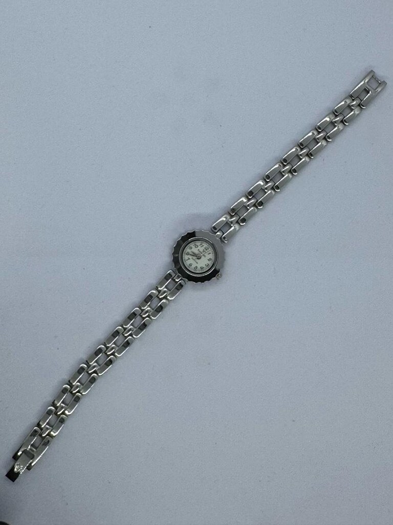 Raymond Safir Cam Orijinal Çelik Vintage Kadın Saat - 6