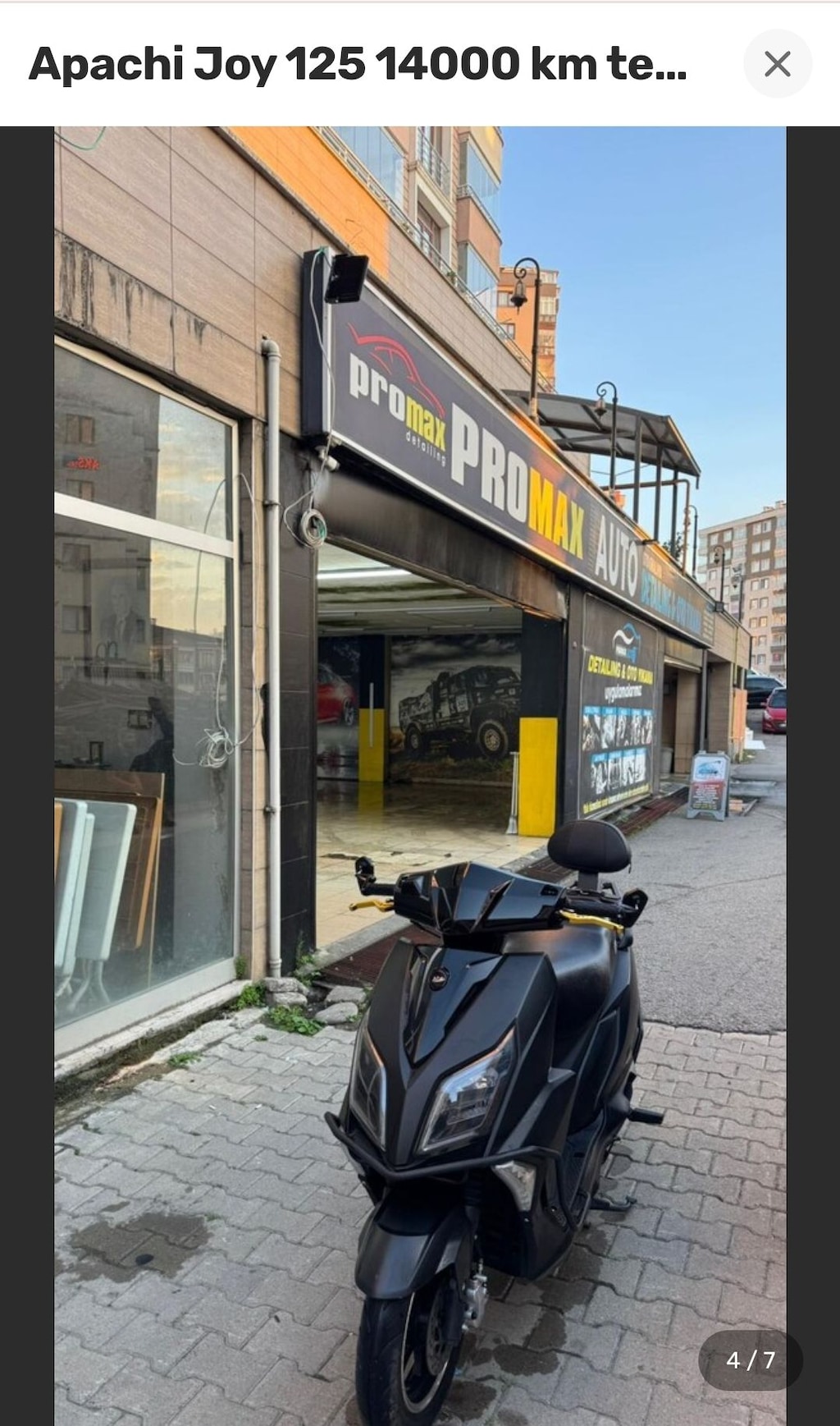 Apachi Joy 125 15000 km temiz agir bakimlari yapilmis trafik sigortalı - 2