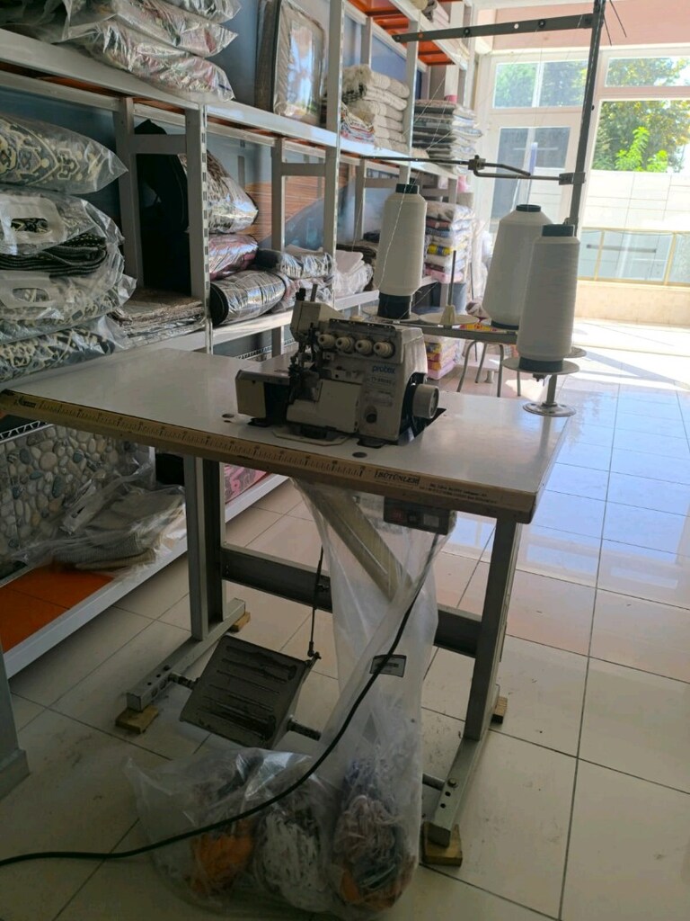 Sanayi tipi brother marka dikiş ve protex marka ovarlok makinası - 7