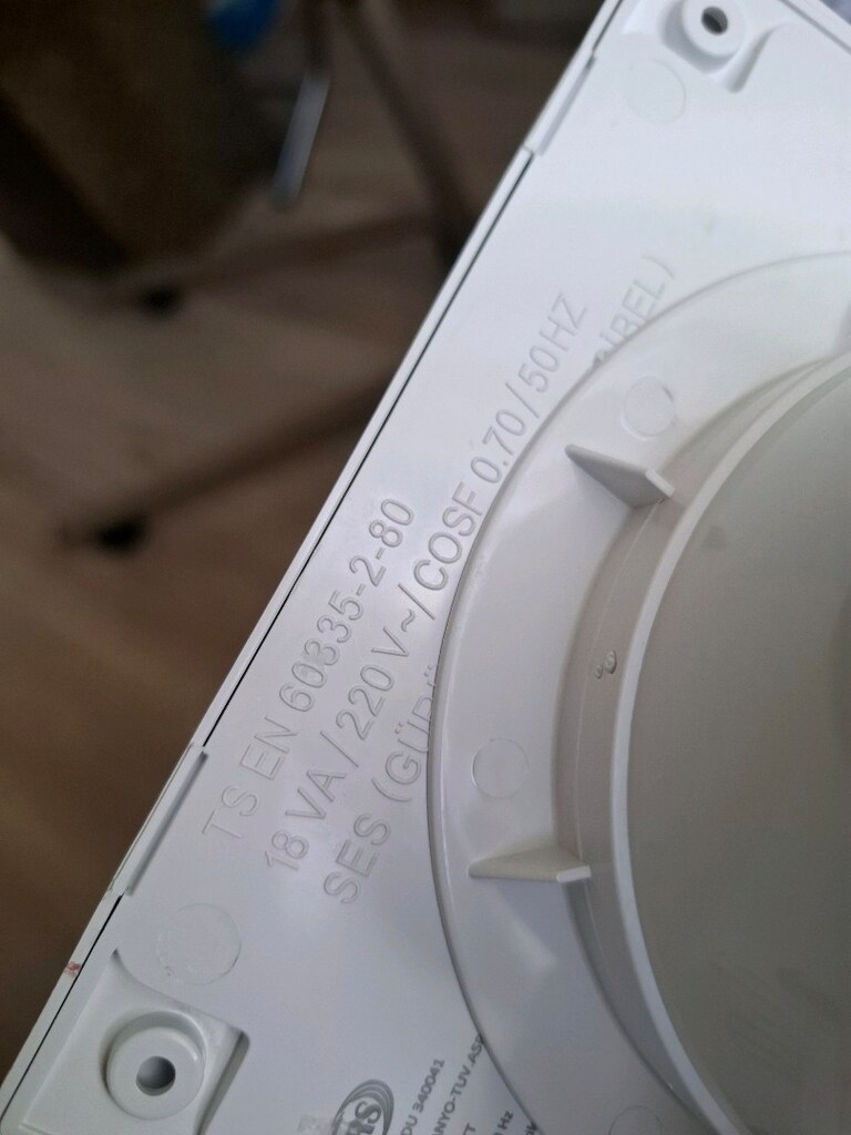 Banyo WC Aspiratörü 100mm - 4