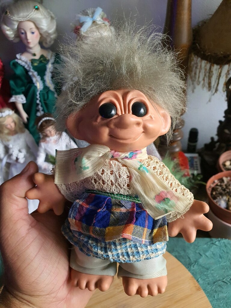 troll oyuncak bebek vintage - 6