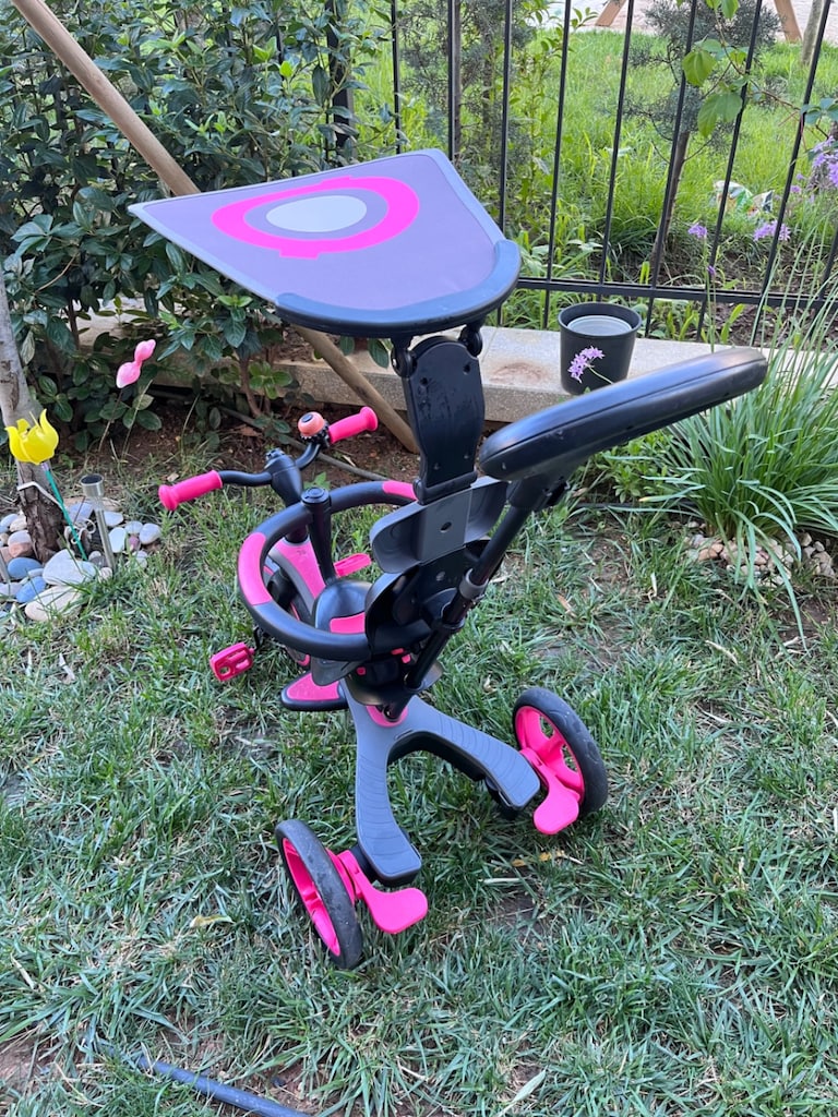 Globber 3 Tekerlekli Bisiklet 4in1 - Pembe Renk - 13