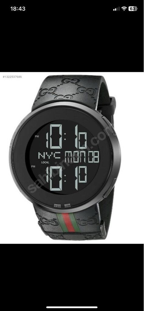 gucci digital saat - 6