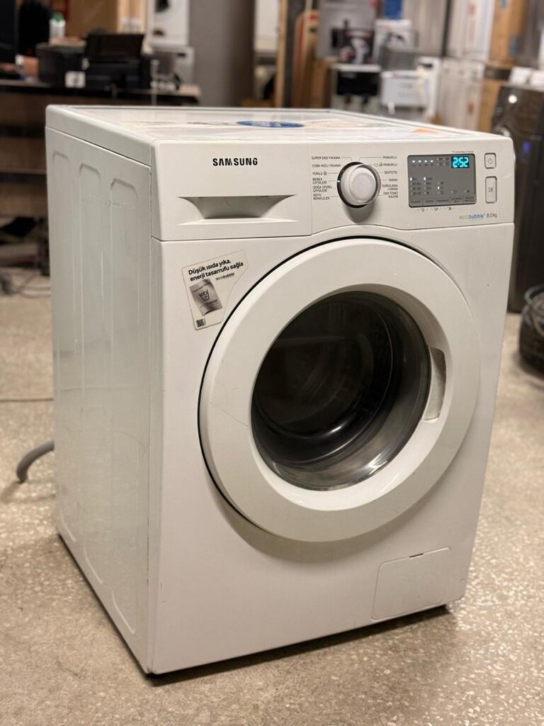 SAMSUNG 8KG ÇAMAŞIR MAKİNESİ HATASIZ SORUNSUZ GARANTİLİ - 3