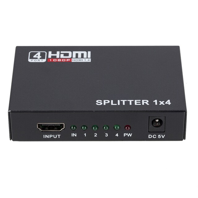 4 PORT HDMI SPLİTTER DAĞITICI 1.4V 1080P 4KX2K