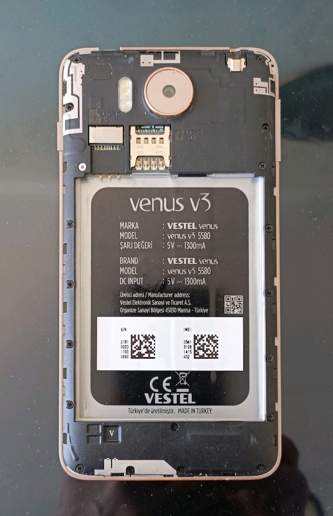 Vestel Venüs telefon - 6