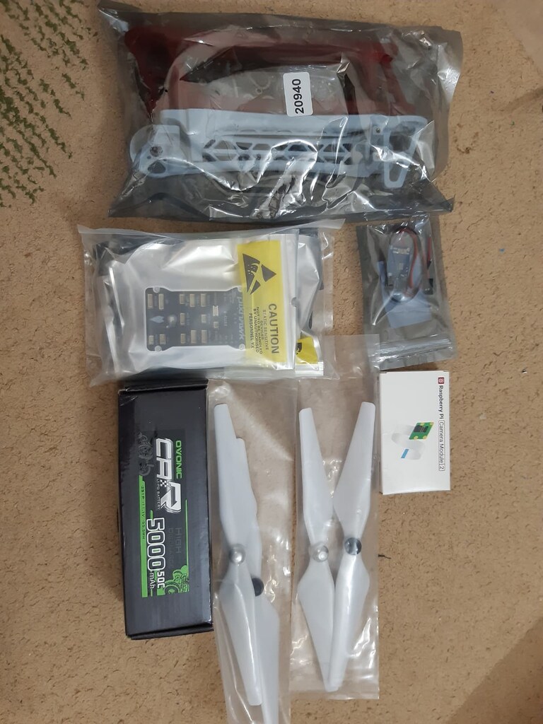 Sıfır F450 Drone Toplama Seti Pixhawk 2.4.8 GPS ve FS-i6 Kumanda - 10