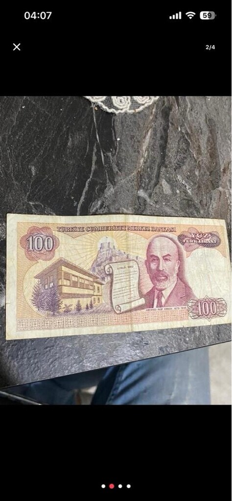 eski Para 100 milyon - 3