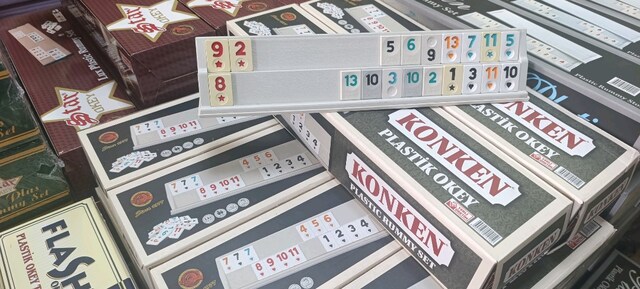 okey takımı (plastik)
