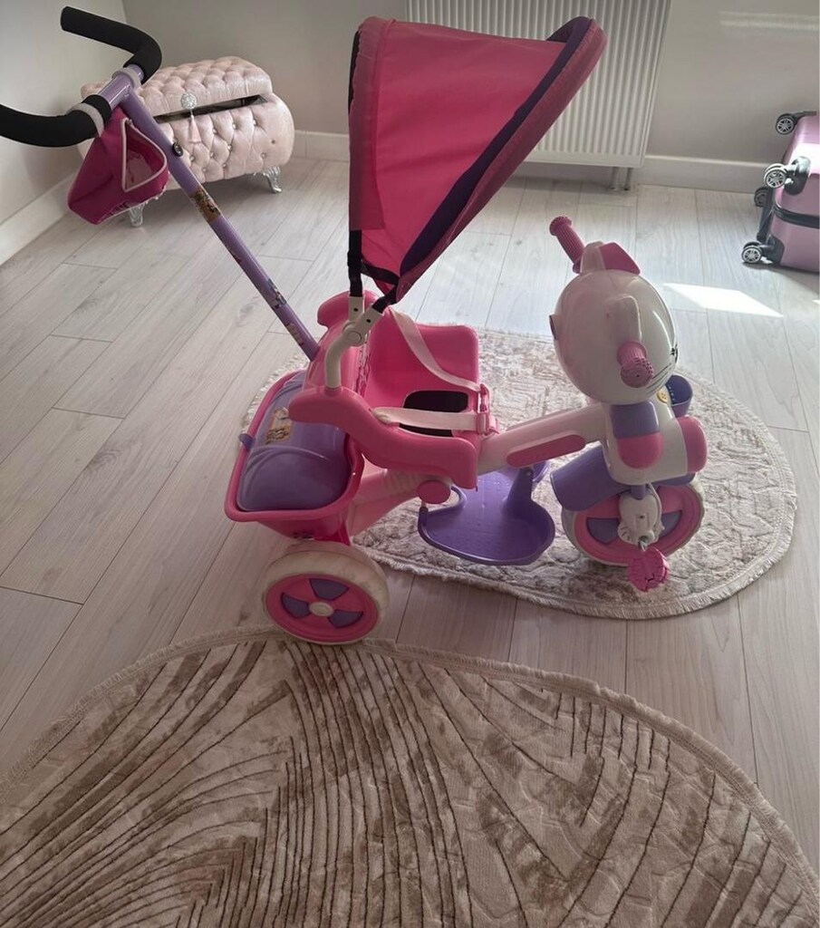 hello kity bebek ve çoçuk bisikleti - 4