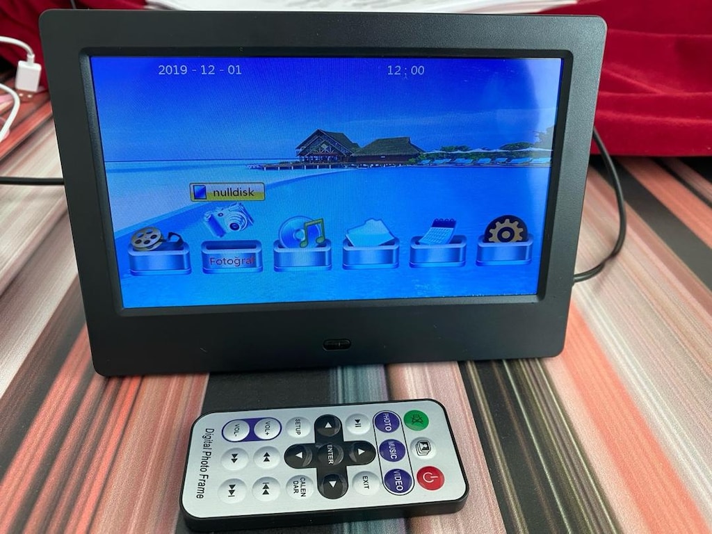 7''/10.1''/15'' led ekran dijital fotoğraf çerçevesi