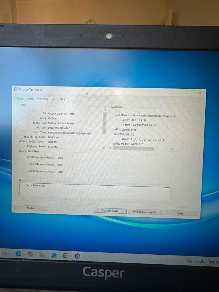CASPER i7 7.NESİL LAPTOP - 7