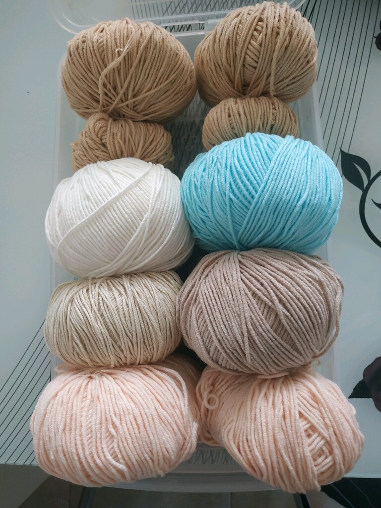 Amigurumi İpliği (az kullanılmış) - 5