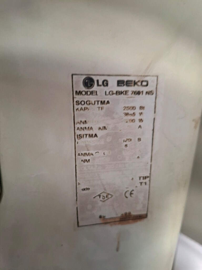 arçelik neo plazma on-off klima 12000 btu - 2